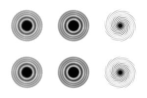 abstrakt gnistra form symbol tecken piktogram symbol visuell illustration uppsättning vektor