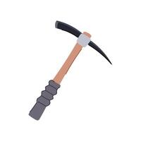 pickax pickaxe tecknad serie illustration vektor