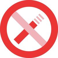 Nein Rauchen Zeichen Logo vektor