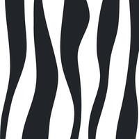 först abstrakt minimalistisk vågig linje mörk grå. tryckbar vägg konst illustration. zebra linje hud bakgrund. svart och vit konst svartvit vektor