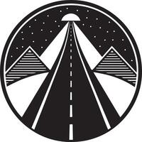Straße Symbol isoliert auf Weiß Hintergrund Illustration vektor