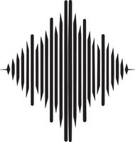 Klang Welle Symbol. einfach Illustration von Klang Welle Symbol zum Netz vektor