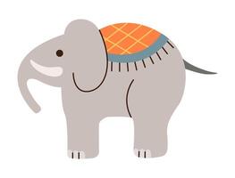 süß Thailand Elefant eben Illustration. vektor