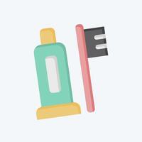 ikon personlig hygien. relaterad till hygien symbol. platt stil. enkel design illustration vektor