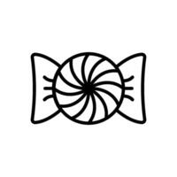 Symbol Süßigkeiten Logo vektor