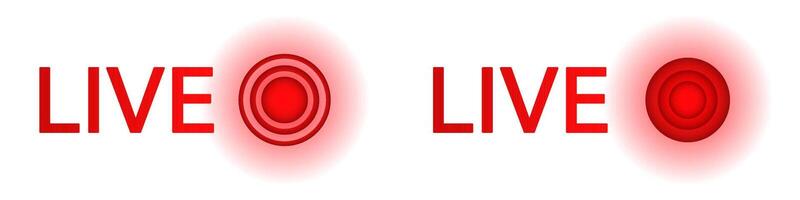online Strom Übertragung . Leben Logo im Rot. vektor