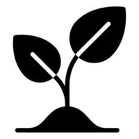 Pflanze basierend Symbol zum Netz, Anwendung, Infografik, usw vektor