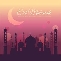 Eid Mubarak-Vektor vektor