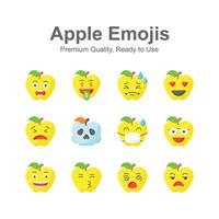skaffa sig detta försiktigt tillverkad emoji ikon design, söt uttryck vektor