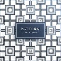 geometrisch Platz Stil modern Muster Design vektor