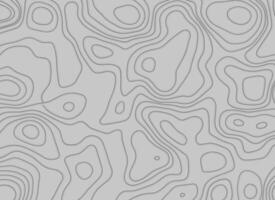 topografisk mönster rader på grå bakgrund vektor
