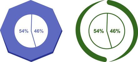 Kandidat Statistiken Symbol Design vektor