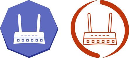 Router-Icon-Design vektor