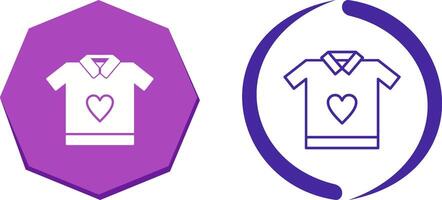 T-Shirt-Icon-Design vektor