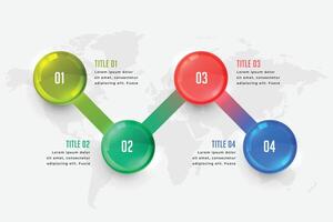 Geschäft Infografik Präsentation Vorlage Design vektor