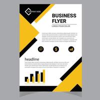 Flyer Design Layout zum Geschäft. abstrakt mit Farbe vecto Illustration auf Hintergrund. gut zum jährlich Bericht, industriell Katalog, korporativ Design vektor