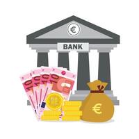 Währung und Bank von Andorra Notiz, Münze oder Tasche Andorra Währung oder Bank Illustration, Andorra Währung oder Bank Bild oder Andorra Währung oder Bank Bild vektor