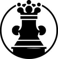 Schach - - hoch Qualität Logo - - Illustration Ideal zum T-Shirt Grafik vektor