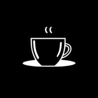 Kaffee, schwarz und Weiß Illustration vektor