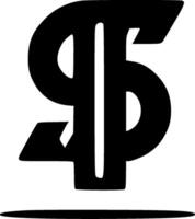 Dollar - - hoch Qualität Logo - - Illustration Ideal zum T-Shirt Grafik vektor