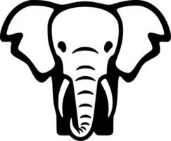 Elefant - - hoch Qualität Logo - - Illustration Ideal zum T-Shirt Grafik vektor