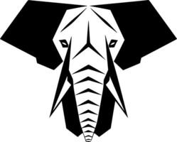 Elefant - - hoch Qualität Logo - - Illustration Ideal zum T-Shirt Grafik vektor