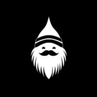 tomte, minimalistisk och enkel silhuett - illustration vektor