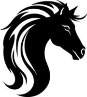 Pferd - - hoch Qualität Logo - - Illustration Ideal zum T-Shirt Grafik vektor