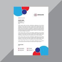 modern minimalistisk rena företags- företag brev design mall. vektor