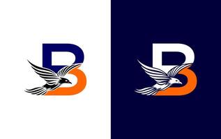 b Brief Logo Symbol Illustration Design vektor