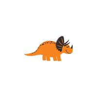 Dinosaurier Triceratops drucken, süß Triceratops Dinosaurier, süß Dinosaurier T-Shirt Design, Dino Mädchen gezeichnet im Gekritzel Stil, nett Schlafen Triceratops, Dino süß Symbol, Dinosaurier süß Karikatur gedruckt Logos vektor