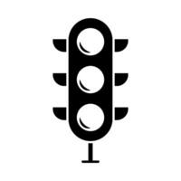 der Verkehr Licht Symbol Design Vorlagen einfach und modern Konzept vektor