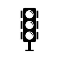 der Verkehr Licht Symbol Design Vorlagen einfach und modern Konzept vektor