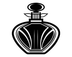 Parfüm Flaschen Symbol Linie Kunst Design vektor