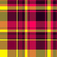 Textil- Design von texturiert Plaid. kariert Stoff Muster Swatch zum Shirt, Kleid, Anzug, Verpackung Papier drucken, Einladung und Geschenk Karte. vektor