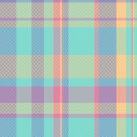 Stoff nahtlos von Plaid Tartan Muster mit ein Textur prüfen Hintergrund Textil. vektor