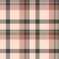 Textil- nahtlos von prüfen Tartan Stoff mit ein Plaid Hintergrund Muster Textur. vektor