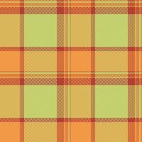 Muster prüfen Plaid von Stoff Textil- mit ein Textur Hintergrund Tartan nahtlos. vektor