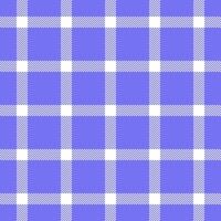 Seite? ˅ Textil- nahtlos, Weihnachten Stoff Tartan überprüfen. Gans Textur Plaid Muster Hintergrund im Indigo und Weiß Farben. vektor