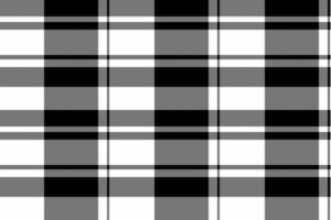 nahtlos prüfen von Tartan Hintergrund Muster mit ein Textil- Plaid Textur Stoff. vektor