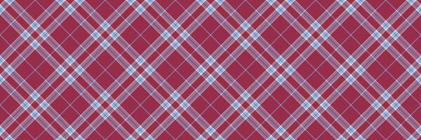 Farbstoff Muster nahtlos Hintergrund, Ornament Textur Tartan . irisch Stoff prüfen Textil- Plaid im rot und Blau Farben. vektor