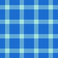 damast- textil- tartan tyg, mosaik- bakgrund textur. flanell mönster kolla upp pläd sömlös i cyan och blå färger. vektor