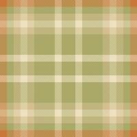 Ballaststoff Stoff überprüfen, Band Plaid Textur Muster. geschichtet Tartan Textil- Hintergrund nahtlos im Gelb und Licht Farben. vektor