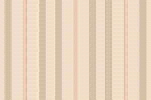 Textil- Hintergrund von nahtlos Linien Vertikale mit ein Textur Streifen Stoff Muster. vektor