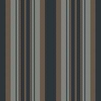 strömmande bakgrund rand vertikal, effekt sömlös textur mönster. grafisk rader textil- tyg i mörk och orange färger. vektor