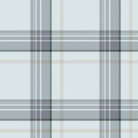 Plaid nahtlos Muster. prüfen Stoff Textur. Textil- drucken. vektor