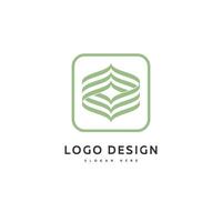 Logo Design Unternehmen Name vektor