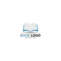 Logo Symbol Buch Weiß Hintergrund vektor
