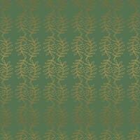 Olive Geäst abstrakt botanisch Muster Design vektor