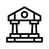 Bank ikon symbol design illustration vektor